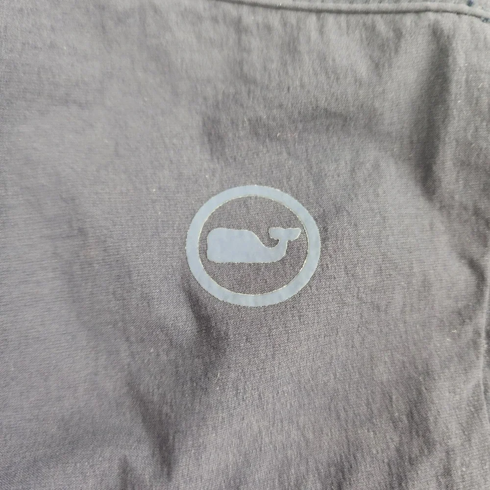 Vineyard Vines Performance VV98 swim trunks shorts W 32 navy pocket zip $98 mens